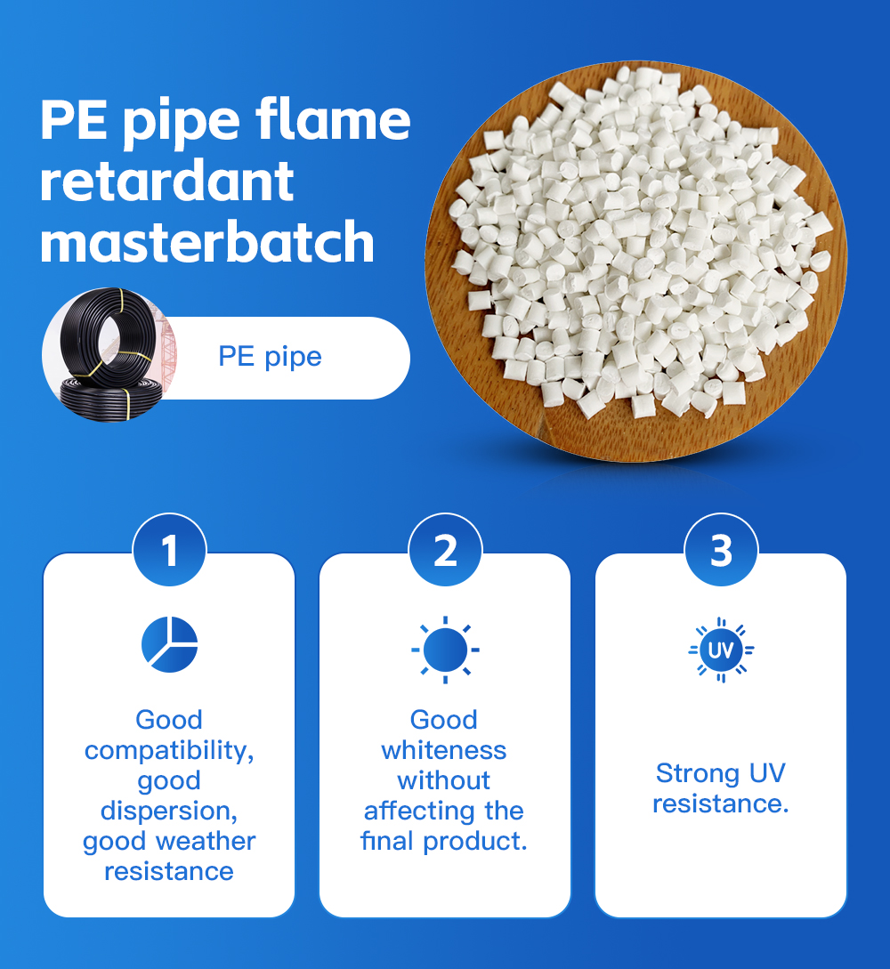 PE extrusion pipes flame retardant-QB-E01